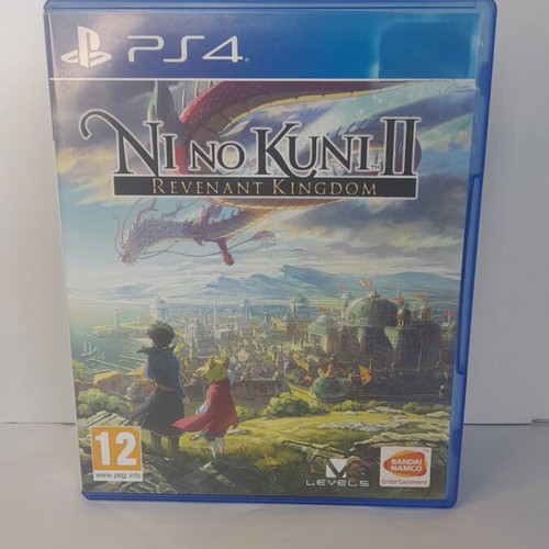 Ni No Kuni II Revenant Kingdom PS4 like new, English edition, artcards included