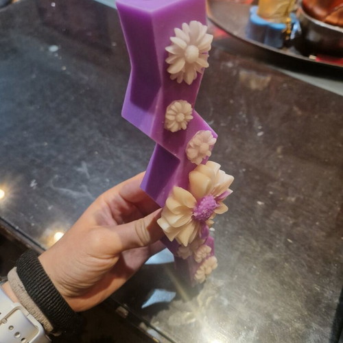Handmade Easter candle new