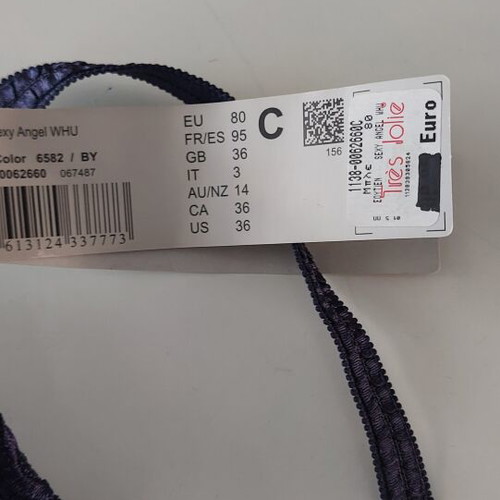 Triumph Sexy Angel WHU Push-Up Bra Dark Blue 80C New with Tags