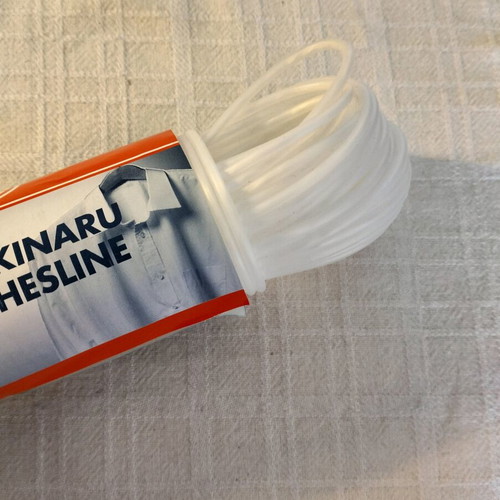 Clothesline 50 meters, durable plastic, new