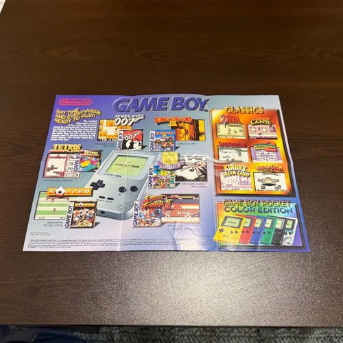 Retro Nintendo αφίσες για N64 και Gameboy σαν καινούργιες, σετ 4
