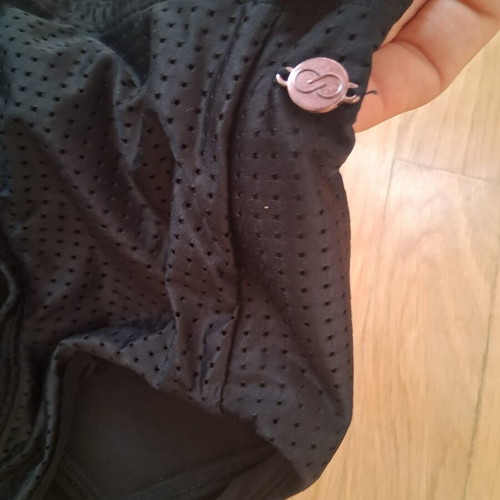 Sports bra, medium size, black