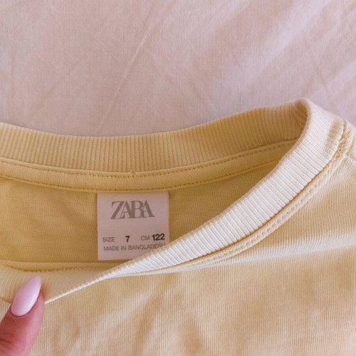 Zara kids set yellow for 7 years like new