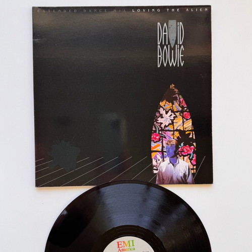 David Bowie Loving The Alien 12" Maxi Single pop, near mint