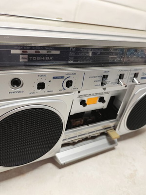 Toshiba RT-100S Vintage Boombox ραδιοκασετόφωνο μεταχειρισμένο