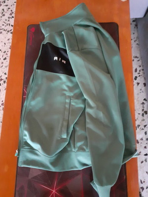 Nike Air sports jacket, turquoise, size Large