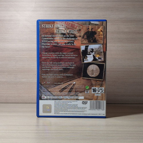 Commandos Strike Force PS2 used, complete English version