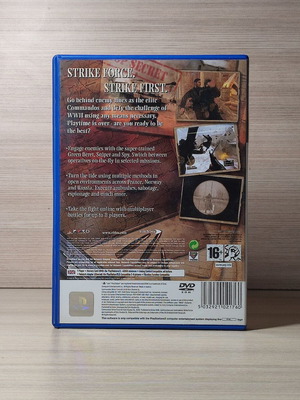 Commandos Strike Force PS2 used, complete English version