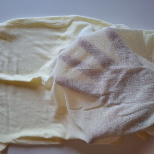 Zara blouse new, 100% cotton, pale yellow, size L