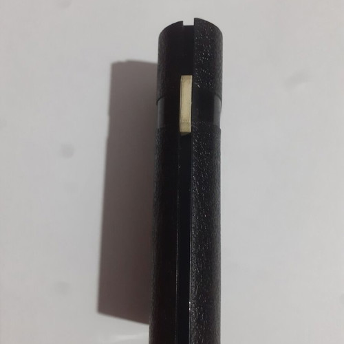 Berec flashlight from the 1970s like new, black small model