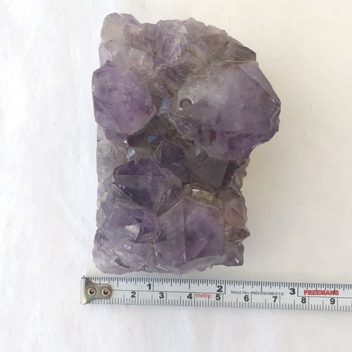 Amethyst raw crystal 300g used, natural purple quartz
