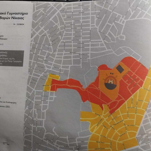 Authentic booklet Traffic regulations for the 2004 Olympic Games like new