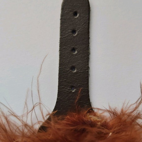 Leather handmade bracelet used