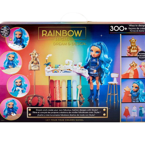 Rainbow High Dream & Design Studio Playset with Skyler Bradshaw Doll