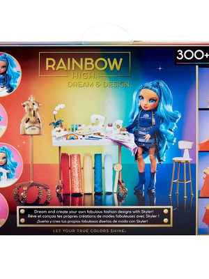 Rainbow High Dream & Design Studio Playset with Skyler Bradshaw Doll