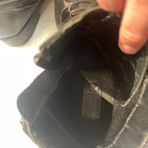Nak black ankle boots size 39 like new