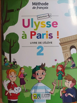Ulysse à Paris Book and Workbook new for learning French