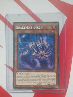 Snake-Eye Birch Yu-Gi-Oh card like new