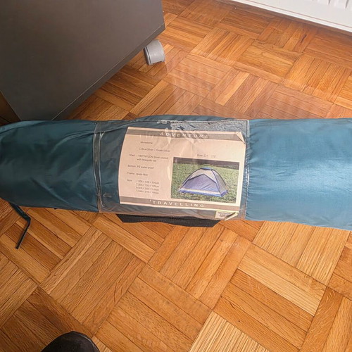 Tent for 2 people like new, 2.05x200x130 cm