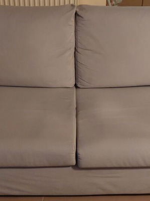 SATO three-seater sofa used with removable gray fabric