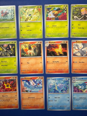 Pokémon Stellar Crown 59 cards new, all common