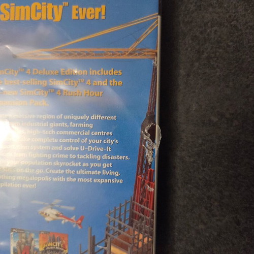 SimCity 4 Deluxe Edition PC game used