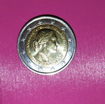 2€ Μαρία Κάλλας συλλεκτικό δίευρω σαν καινούργιο