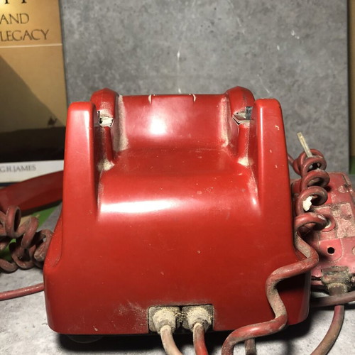 British General Post Office 706 CB GPO red vintage telephone