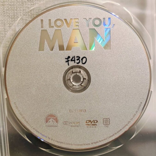 I Love You, Man DVD used with Greek subtitles, comedy romantic