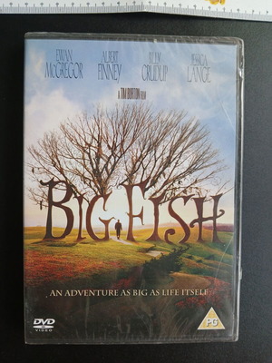 Big Fish DVD new with Greek subtitles