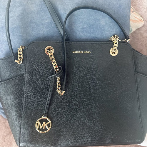 Michael Kors Jacquelyn Medium Pebbled Leather Tote Bag