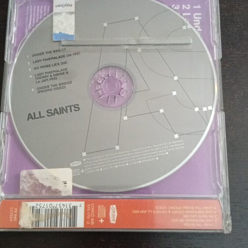 All Saints Lady Marmalade CD like new with scratch