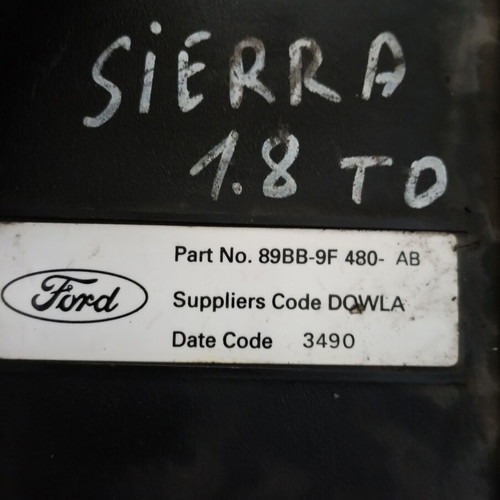 Engine computer ECU for Ford Sierra used, 89BB9F480AB