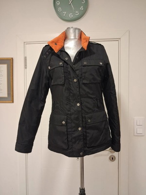 BMW Women's Black Puffer Jacket Size Small used