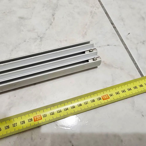 IKEA KVARTAL curtain rail for double or triple track, approx. 1.40 m