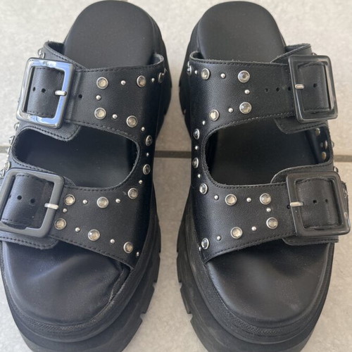 Dragon & Blaze μαύρες chunky πλατφόρμες Tsakiris Mallas μέγεθος 38 μεταχειρισμένες