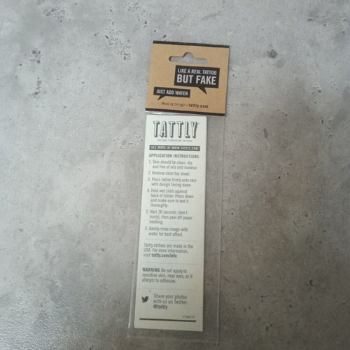 Tattly Forty-Legged Tattoo new, 2000s decade
