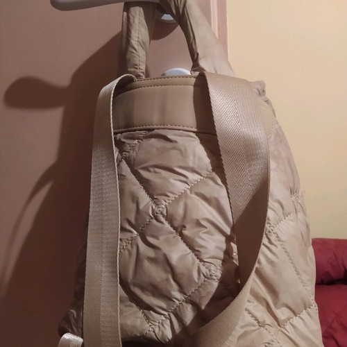 Funky Buddha backpack bag used, beige gold