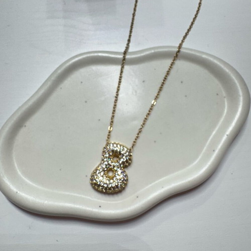 Monogram bubble new, gold color
