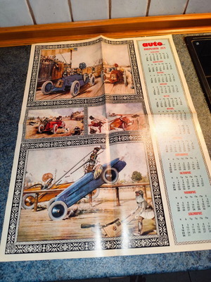Auto Εξπρές 1979 Calendar Poster new