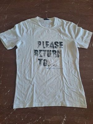 Trussardi Medium T-shirt new, white, size M
