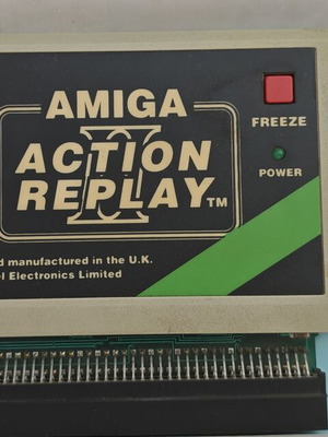 Amiga 500/500+ Action Replay 2 hardware, like new, complete set