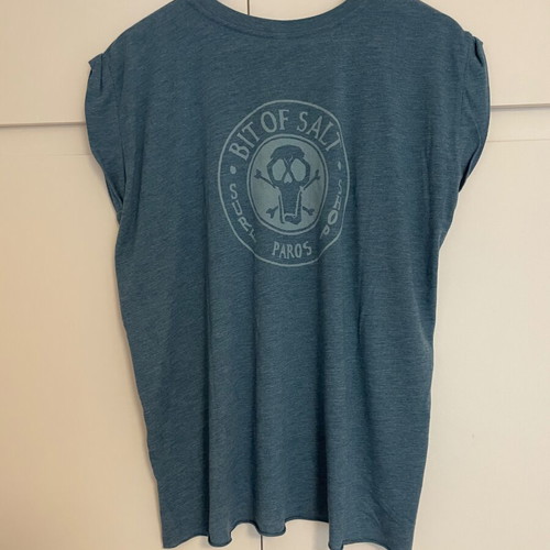 Bit of Salt Paros T-shirt large, like new, blue