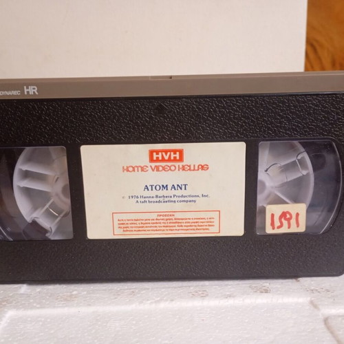 Atom Ant Hanna Barbera VHS tape like new, dubbed