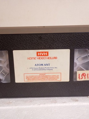 Atom Ant Hanna Barbera VHS tape like new, dubbed