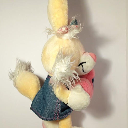 Plush bunny doll children's toy