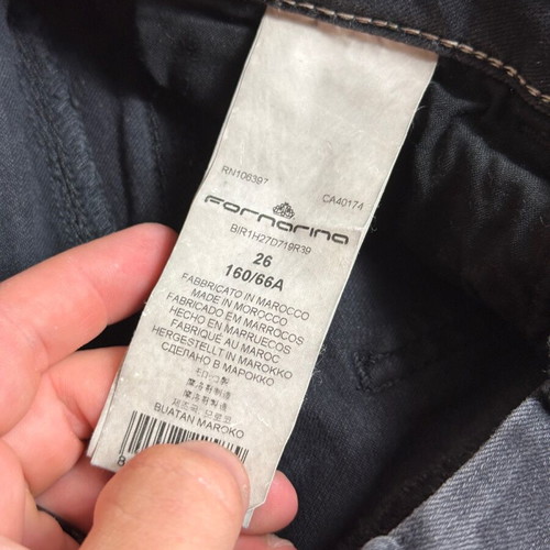 Fornarina women's pants size 26, like new, black