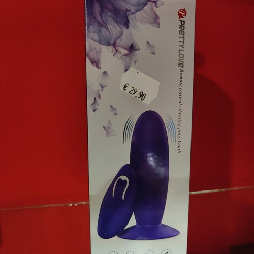 Vibrating plug with remote control new
