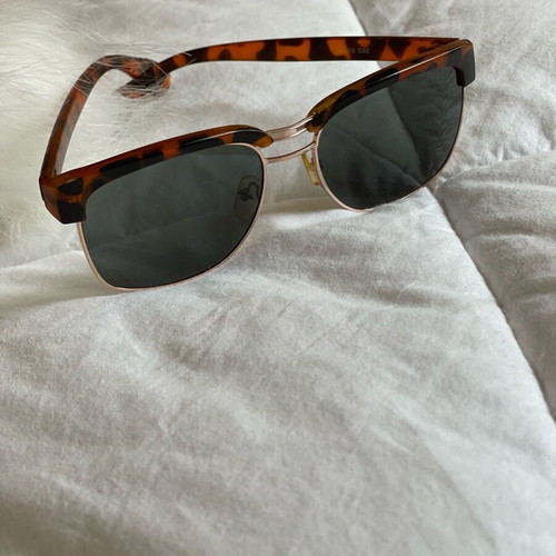 LaTris women's tortoiseshell sunglasses new, Clubmaster style with UV400 filter