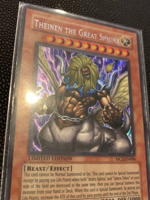 Theinen The Great Sphinx MC2 used yugioh promo